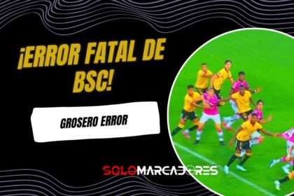 El error de Barcelona SC que terminó en gol de Michael Hoyos