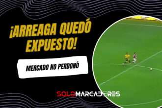 El error de Xavier Arreaga que terminó en gol de Patrik Mercado ante Barcelona