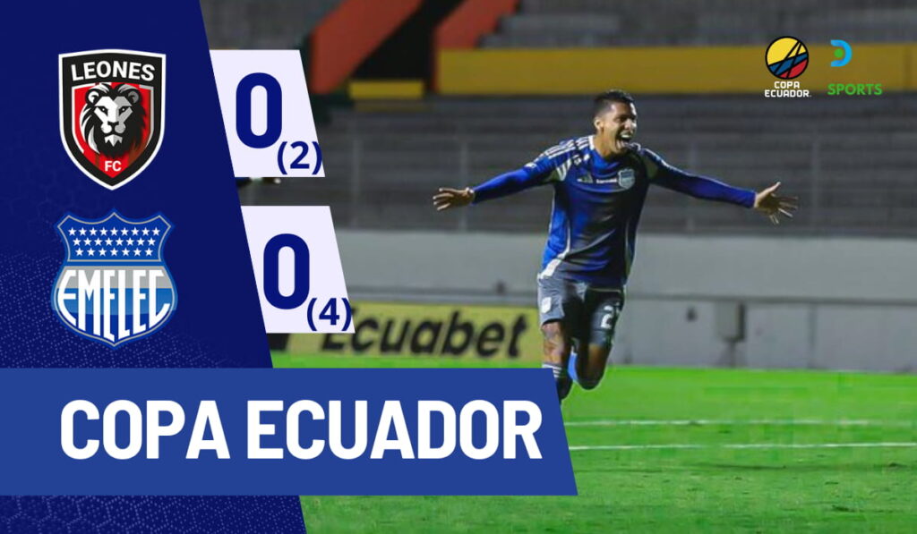 Emelec avanza a cuartos de final de la Copa Ecuador en una dramática definición por penales