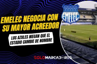 Emelec confirma negociaciones con el Banco del Pacífico por millonaria deuda