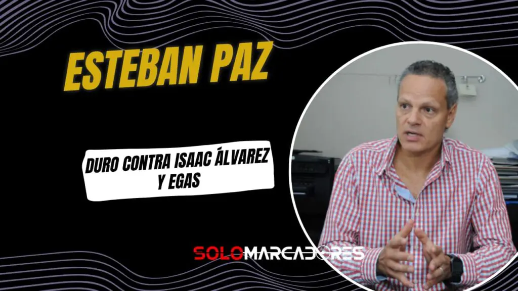 Esteban Paz arremete contra Isaac Álvarez "si vuelve a mentir lo expongo"