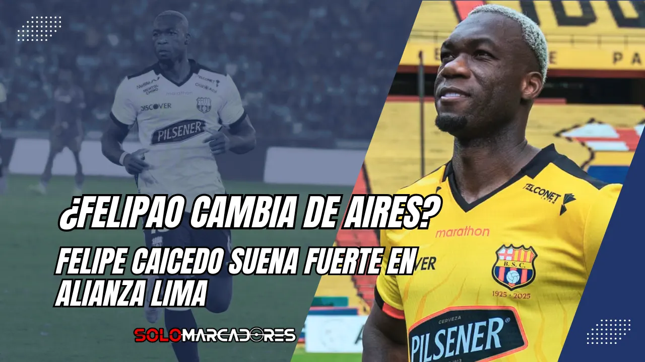 Felipe Caicedo deja Barcelona SC