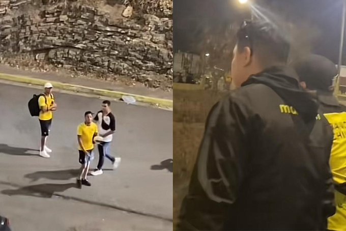 "¡Lárgate!": Fuerte disputa entre Byron Castillo e hinchas de Barcelona SC tras derrota ante Independiente del Valle