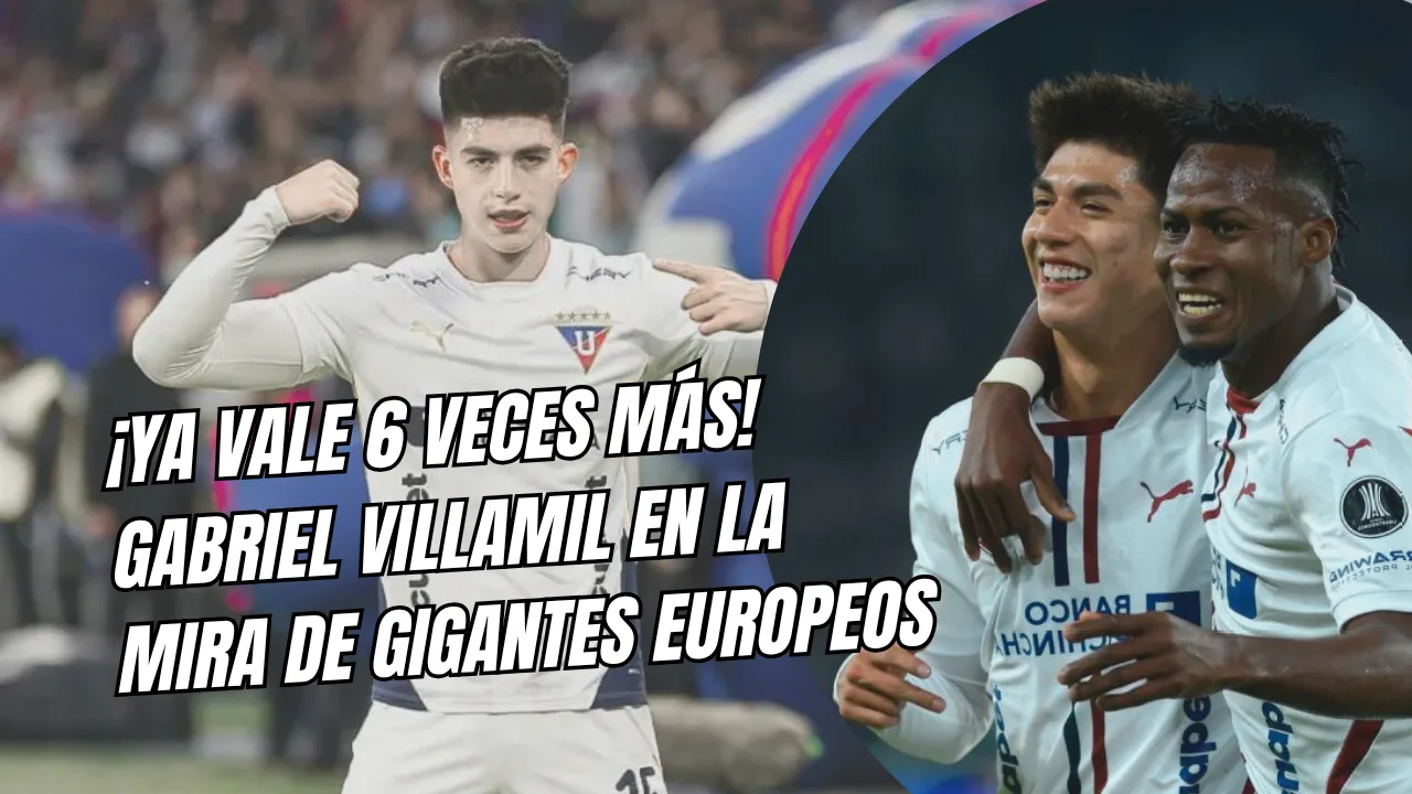 Gabriel Villamil deslumbra en Libertadores