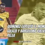 ¡Un misil y la calma! Jhonny Quiñónez le devolvió la sonrisa a Barcelona con un golazo que sacudió la LigaPro 4 Golazo y Barcelona vuelve a la pelea