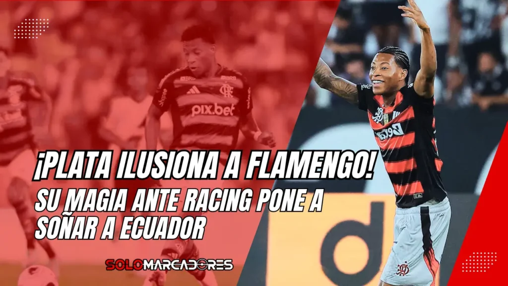 Gonzalo Plata desequilibró y Flamengo