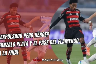 Gonzalo Plata y el pase del Flamengo a la final