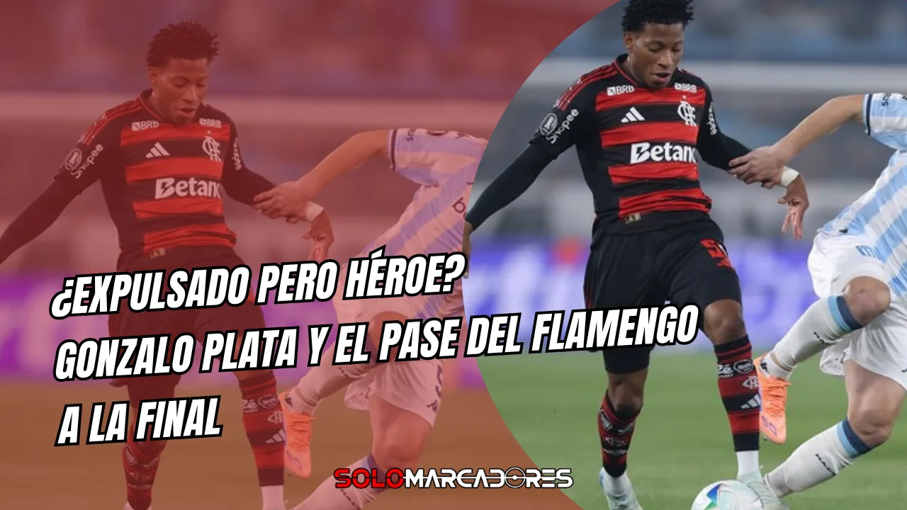Gonzalo Plata y el pase del Flamengo a la final