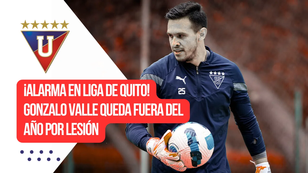 Gonzalo Valle se pierde el resto del año