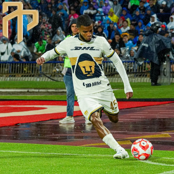 Pedro Vite gritó su primer gol en México con la camiseta de Pumas