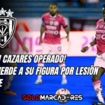 ¡Alarma en IDV! Juan Cazares operado por doble lesión y se perdería el cierre del año 3 IDV pierde a su figura por lesión grave