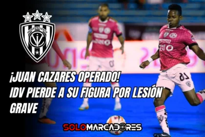 IDV pierde a su figura por lesión grave