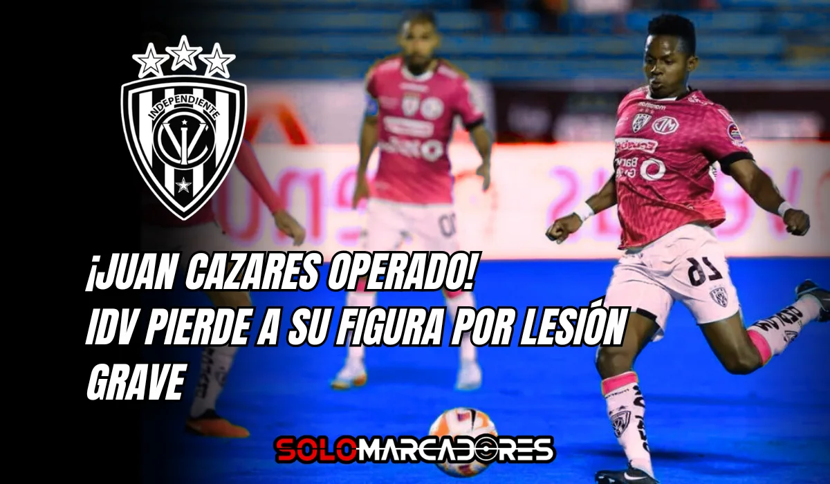 IDV pierde a su figura por lesión grave