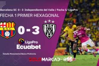 Independiente del Valle arrolló a Barcelona y acaricia el título de LigaPro