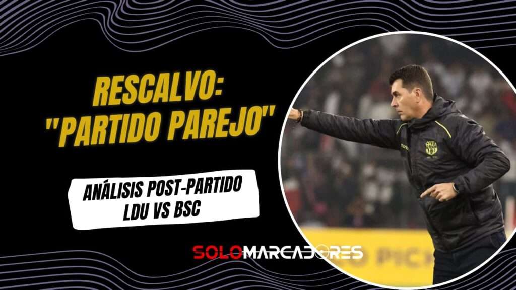 ¡Fútbol y Caos! Hinchas de BSC Provocan Disturbios en Casa Blanca 23 Ismael Rescalvo Analiza la Derrota de Barcelona SC ante LDU: "Fue un Encuentro Muy Parejo"