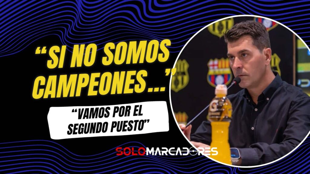 Ismael Rescalvo: “Si no alcanzamos el título, debemos pelear por el segundo lugar”