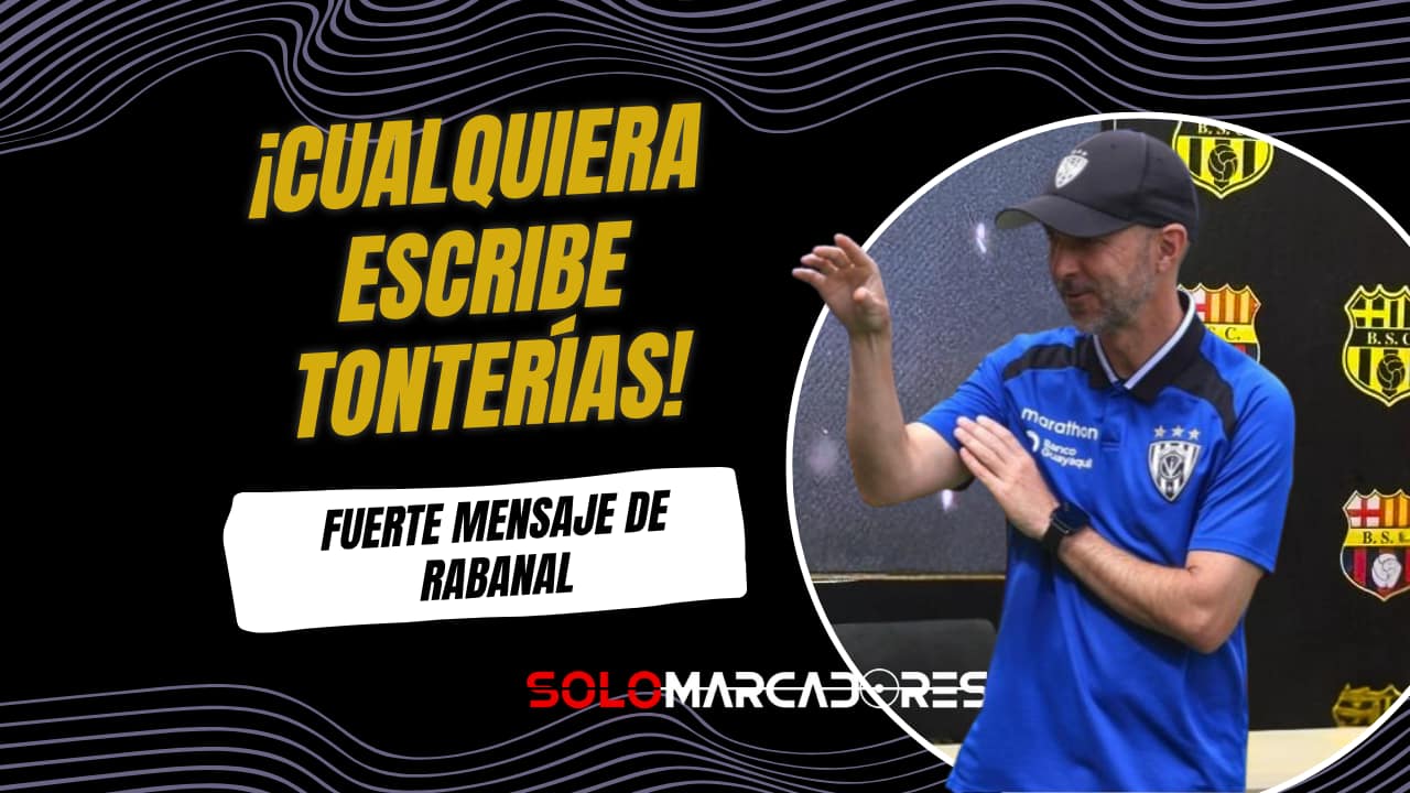 Javier Rabanal: “Decían que no podía con IDV; cualquiera escribe tonterías”