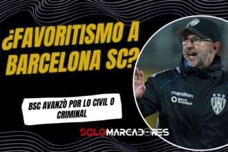 Javier Rabanal critica duramente a la prensa de Guayaquil y afirma que querían el avance de Barcelona SC "por lo civil o criminal"