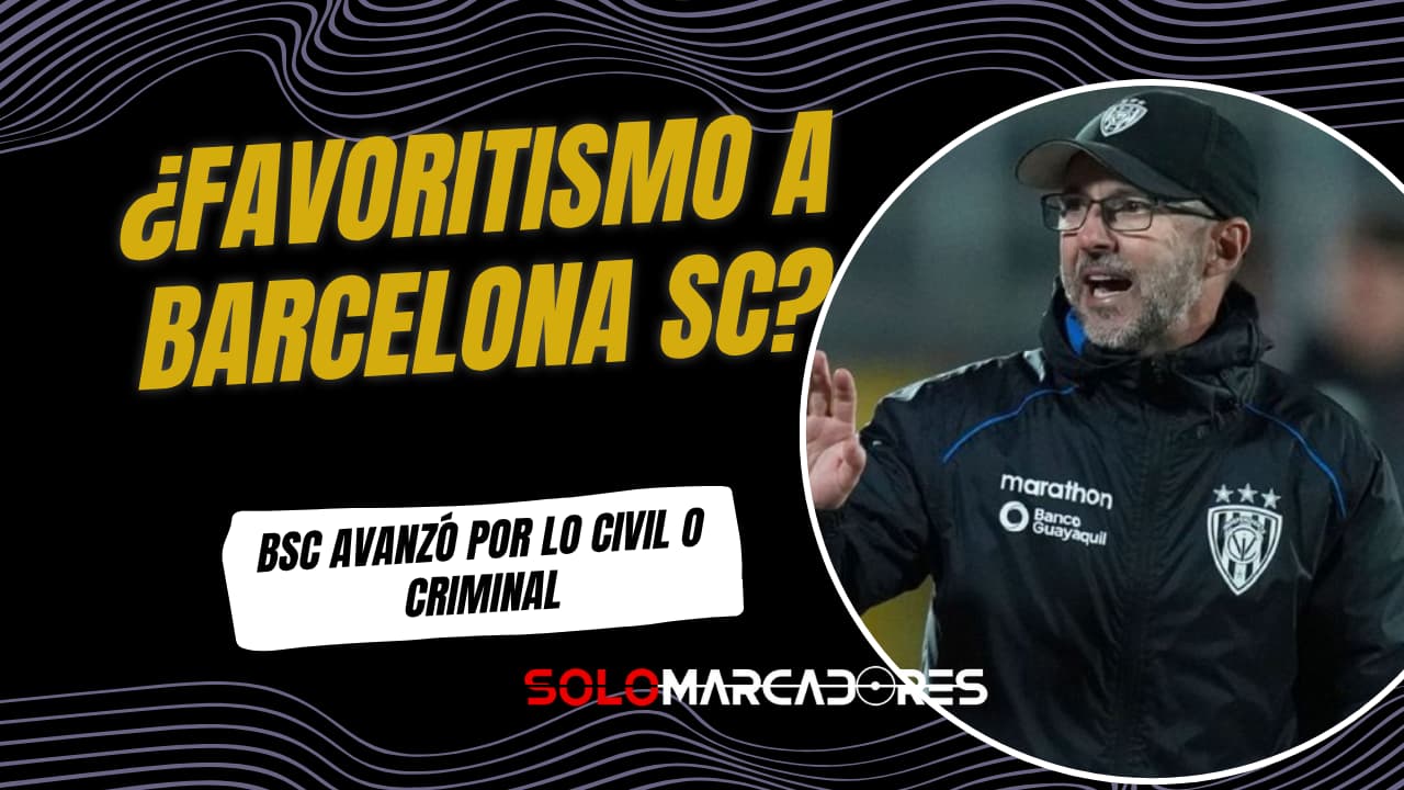 Javier Rabanal critica duramente a la prensa de Guayaquil y afirma que querían el avance de Barcelona SC "por lo civil o criminal"
