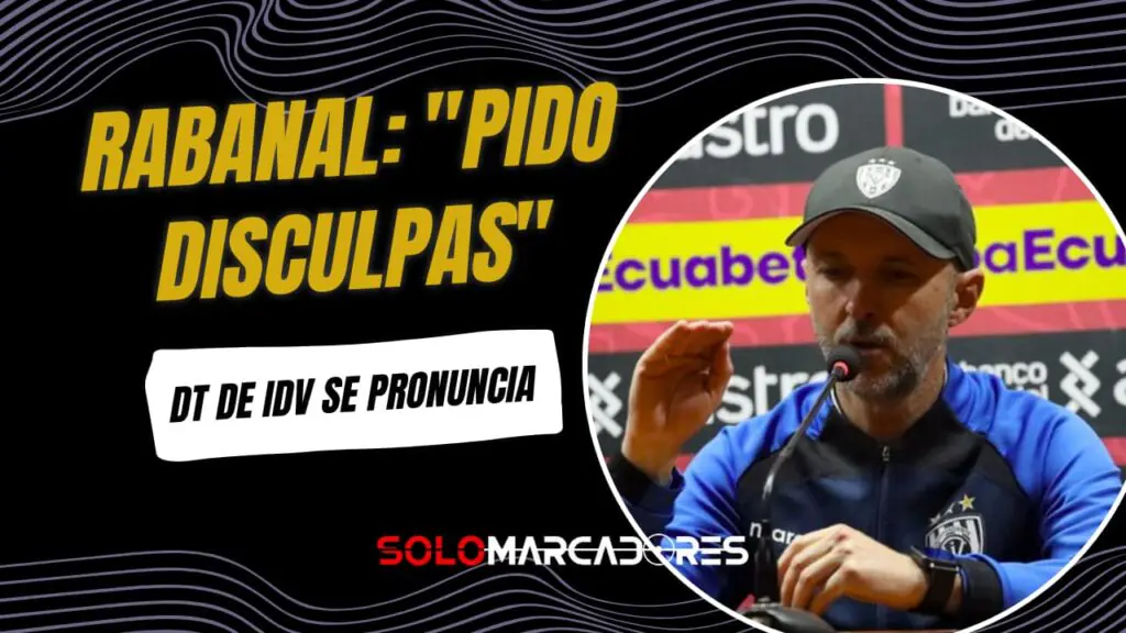 Javier Rabanal se disculpa y zanja la polémica: "No nombré a nadie"