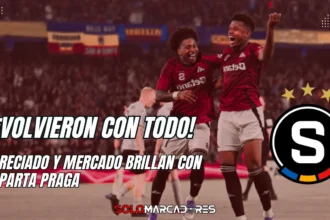 John Mercado y Ángelo Preciado volvieron a jugar con el Sparta Praga