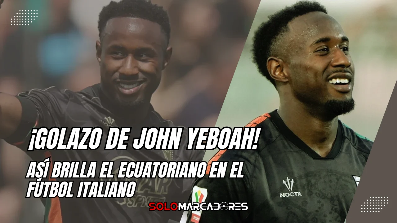 John Yeboah marca otro gol y sigue brillando en la Serie B