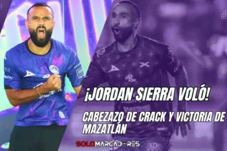 Jordan Sierra volo Cabezazo de crack y victoria de Mazatlan