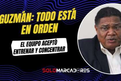 Jorge Guzmán afirma que en Emelec “todo está en orden” y que el plantel entrena con normalidad