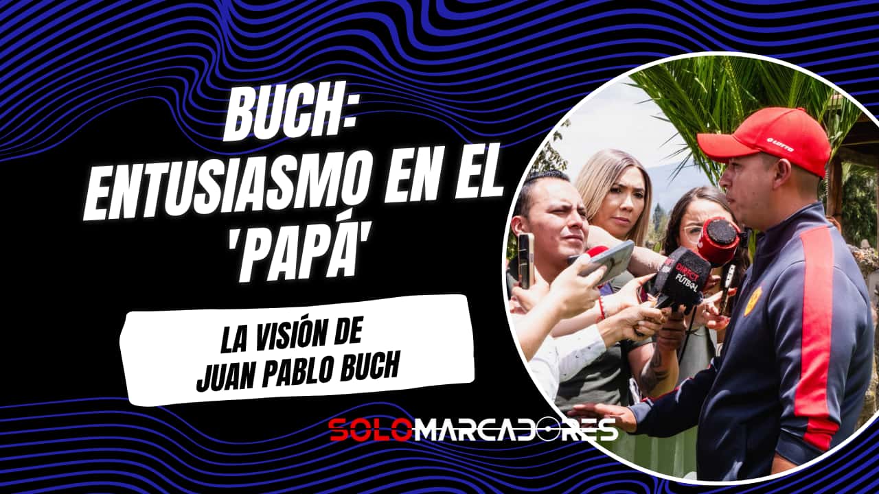 Juan Pablo Buch: "Es un sueño cumplido estar en Aucas"