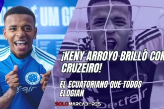 Keny Arroyo brilló en Cruzeiro y apunta alto