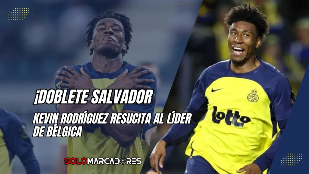 Kevin Rodríguez revive su mejor versión en el fútbol europeo