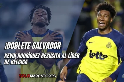 Kevin Rodríguez revive su mejor versión en el fútbol europeo