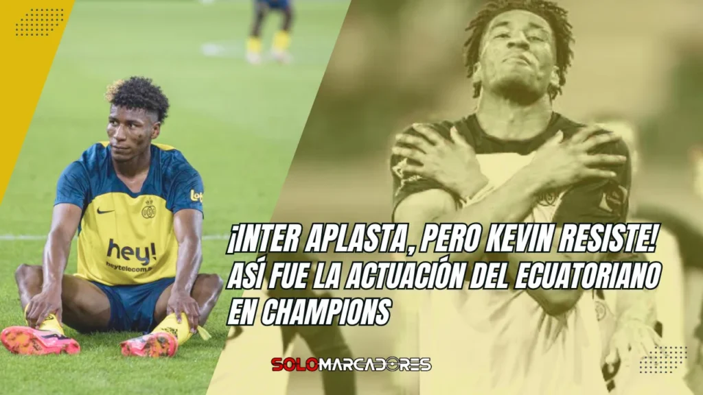 Kevin Rodríguez y el Union Saint-Gilloise caen ante el Inter en Champions