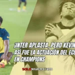 Kevin Rodríguez y el Union Saint-Gilloise caen ante el Inter en Champions