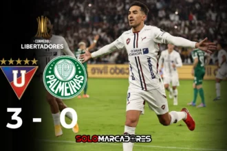 LDU APLASTA a Palmeiras y ROZA la FINAL