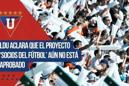 LDU aclara el proyecto Socios del Fútbol