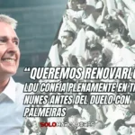 LDU confía plenamente en Tiago Nunes