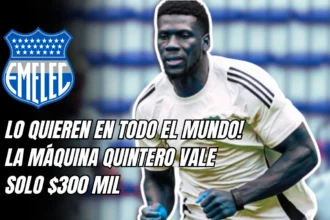 La Máquina Quintero llegó gratis a Emelec y ahora vale oro