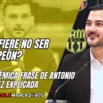 La polémica frase de Antonio Álvarez explicada