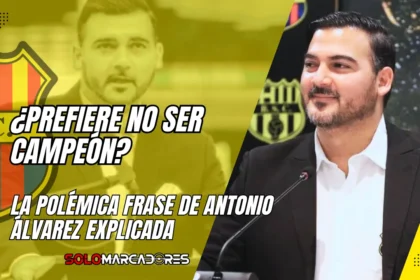 La polémica frase de Antonio Álvarez explicada