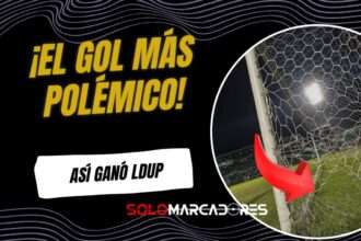 El polémico "gol fantasma" que decidió el partido en Segunda Categoría entre Liga de Portoviejo vs. Búhos