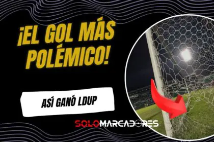El polémico "gol fantasma" que decidió el partido en Segunda Categoría entre Liga de Portoviejo vs. Búhos