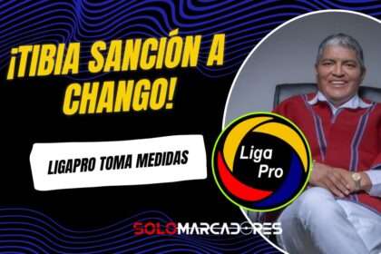 LigaPro sanciona a Luis Alfonso Chango con un llamado de atención por sus comentarios sobre IDV