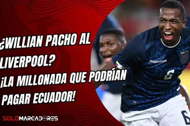 Liverpool tendría en la mira a Willian Pacho
