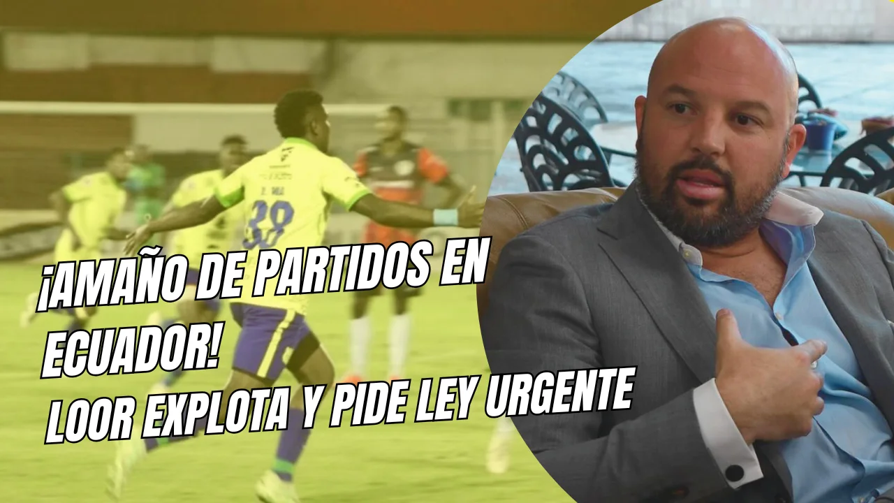 Loor lanza una dura advertencia