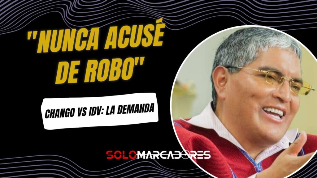 Luis Alfonso Chango sentencia al Mushuc Runa: "Si perdemos, estamos descendidos" 3 ¡Luis Alfonso Chango se Defiende! "Nunca acusé de robo a IDV o Michel Deller"