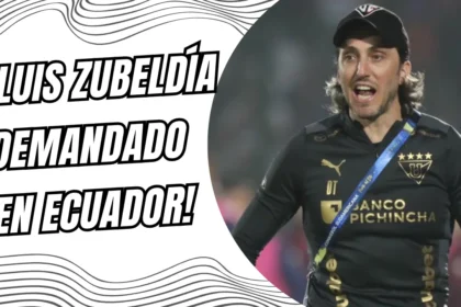 Luis Zubeldía enfrenta su primer lío judicial en el país