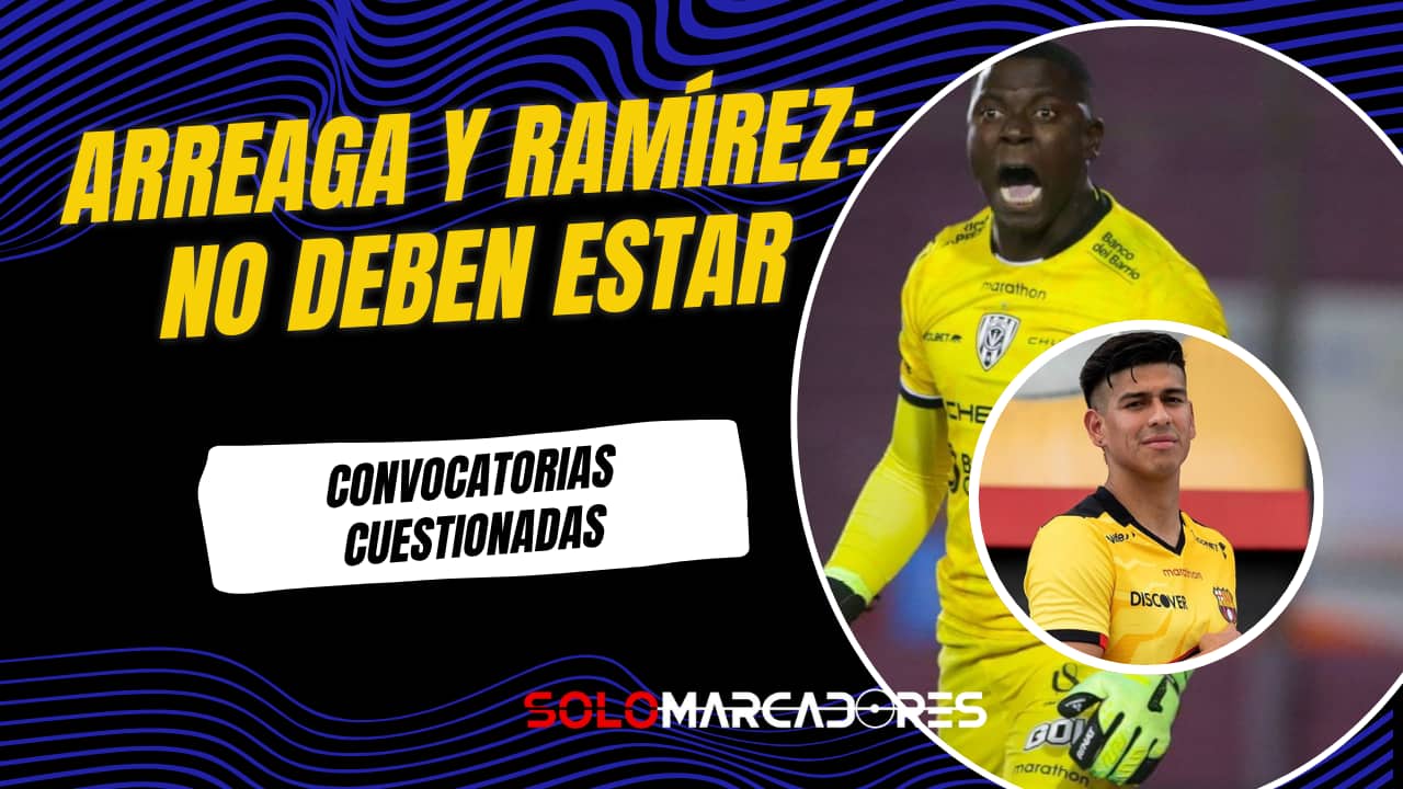 Máximo Banguera critica a Beccacece: "Arreaga y Moisés Ramírez no tienen que estar"
