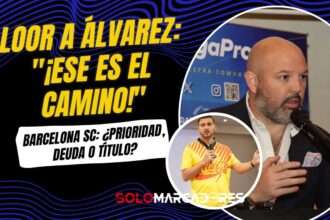 ¡Ese es el camino! Miguel Ángel Loor respalda la gestión de Antonio Álvarez en Barcelona SC