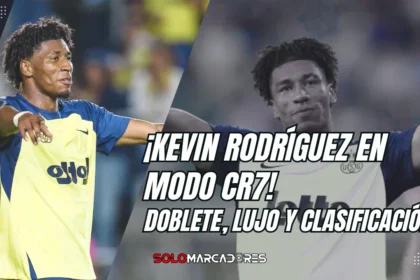 Modo Cristiano Ronaldo activado! Kevin Rodríguez